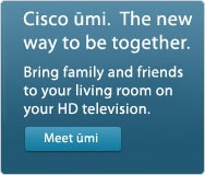 Cisco umi.  The new way to be together.