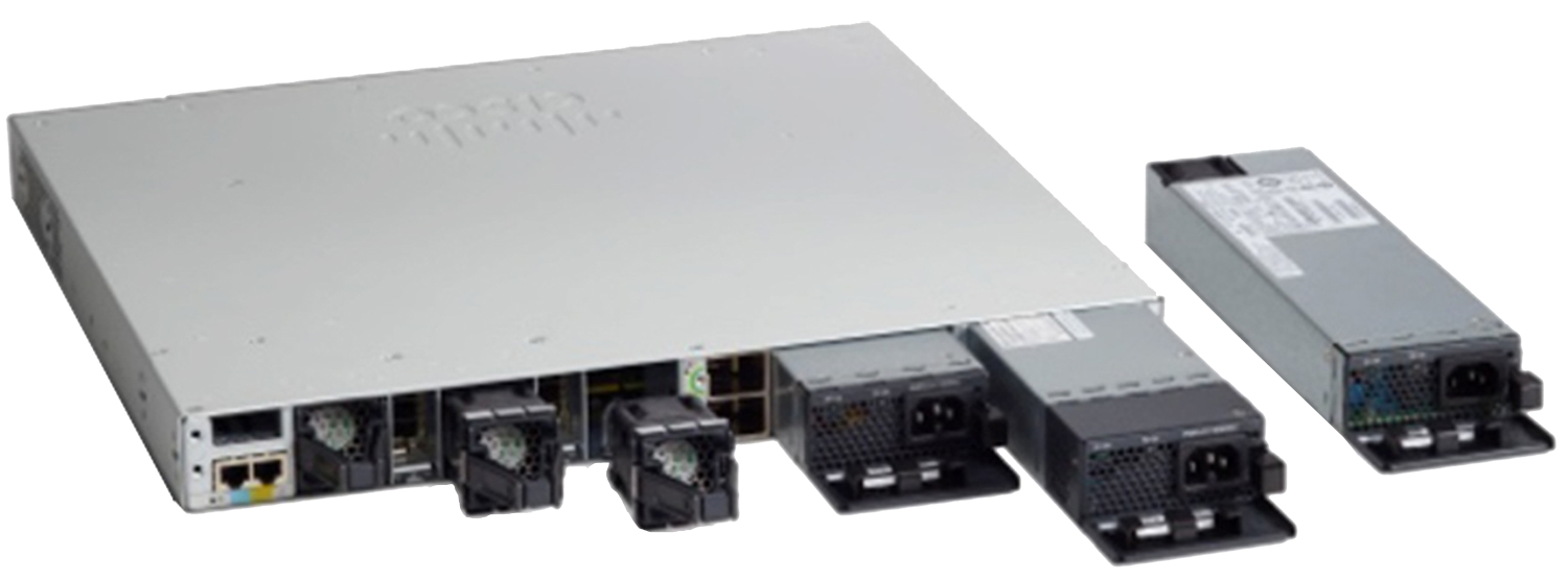 Cisco Catalyst 9300 Series Dual Redundant power supplies