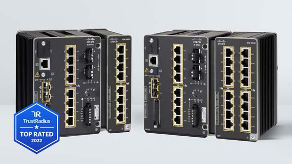Cisco's Catalyst IE3400 Rugged Series Switches.