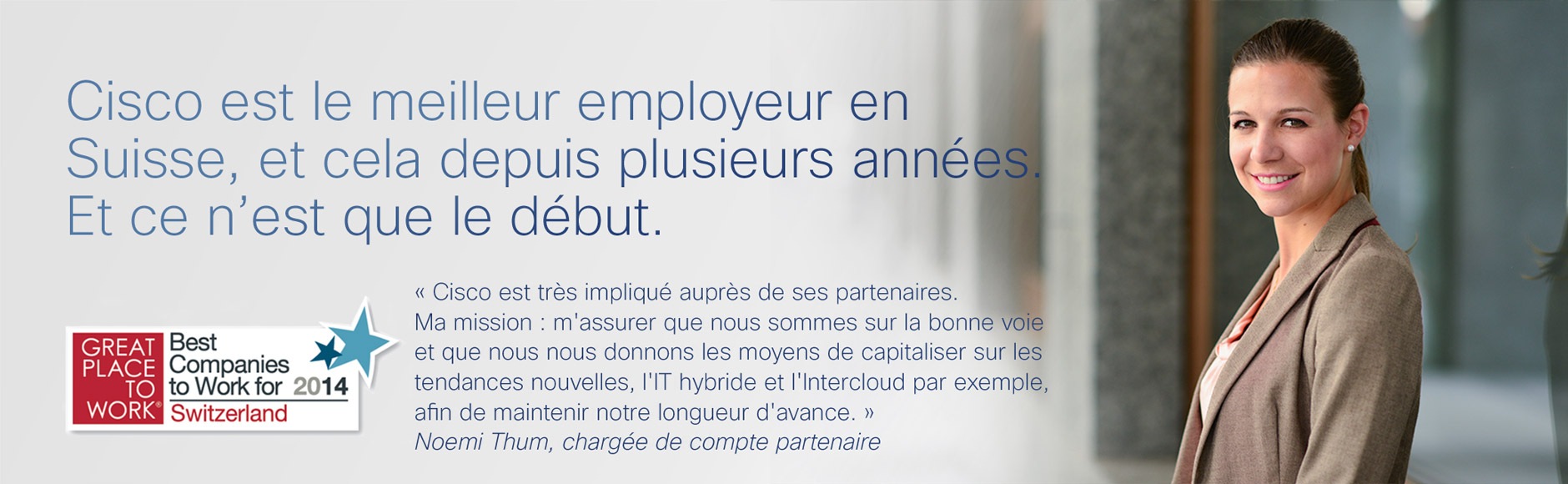 The great place to work - Cisco