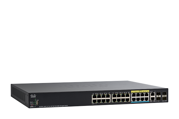 Switches administrados apilables Cisco serie 350X