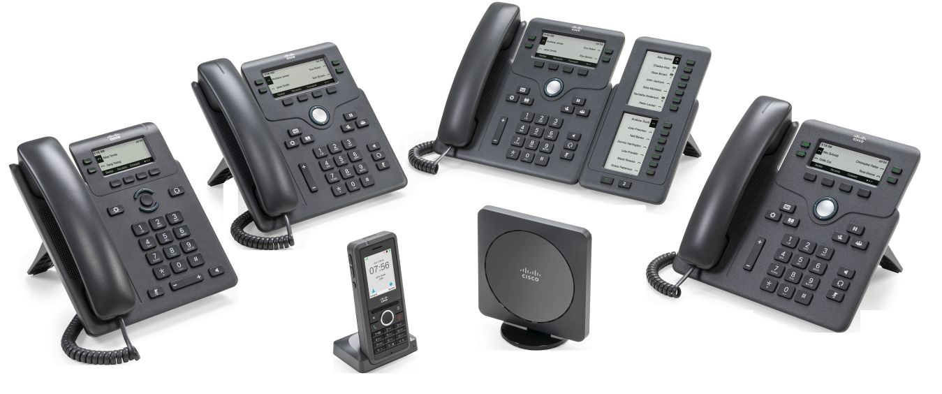 Product image of Cisco IP Phone 6800 Series with Multiplatform Firmware