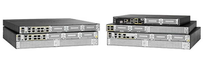 Product Image - Cisco 4000 Series Integrated Services Routers - Rear Stack