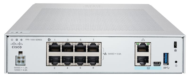 Product image of Cisco Firepower 1000 Series Security Appliance