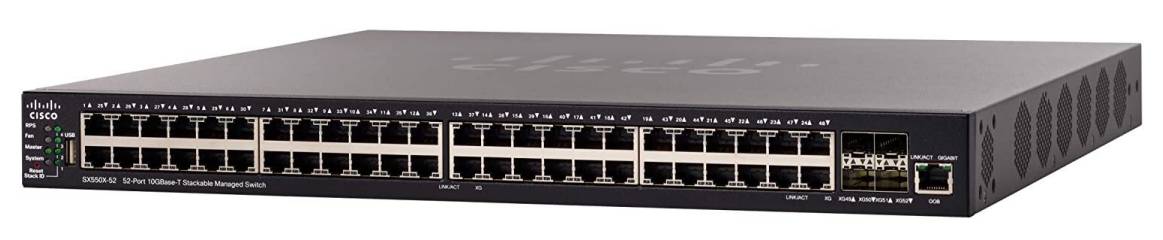 Product Image of Cisco 550X Series Stackable Managed Switches