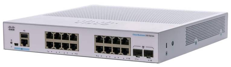 Family portrait of Cisco Business 250 Series Smart Switches