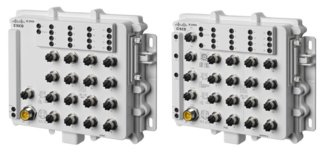 Cisco Industrial Ethernet 2000 Series Switches