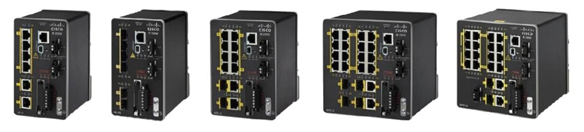 Product Image of Cisco Industrial Ethernet 2000 Series Switches