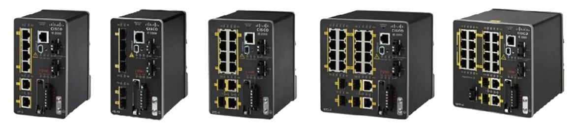 Cisco Industrial Ethernet 2000 Series Switches