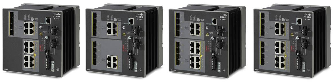 Product Image of Cisco Industrial Ethernet 4000 Series Switches