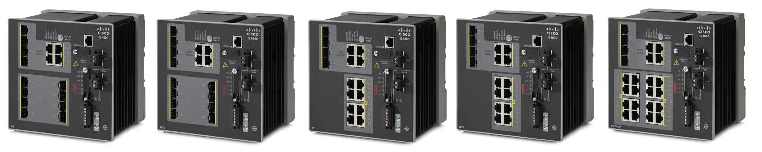 Product image of Cisco Industrial Ethernet 4000 Series Switches