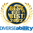 2022 Best of the Best Top Disability-Friendly Companies by DIVERSEability Magazine