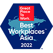 2022 #2 Best Workplaces in Asia by Great Place to Work