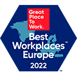 2022 #10 Best Workplaces in Europe by Great Place to Work