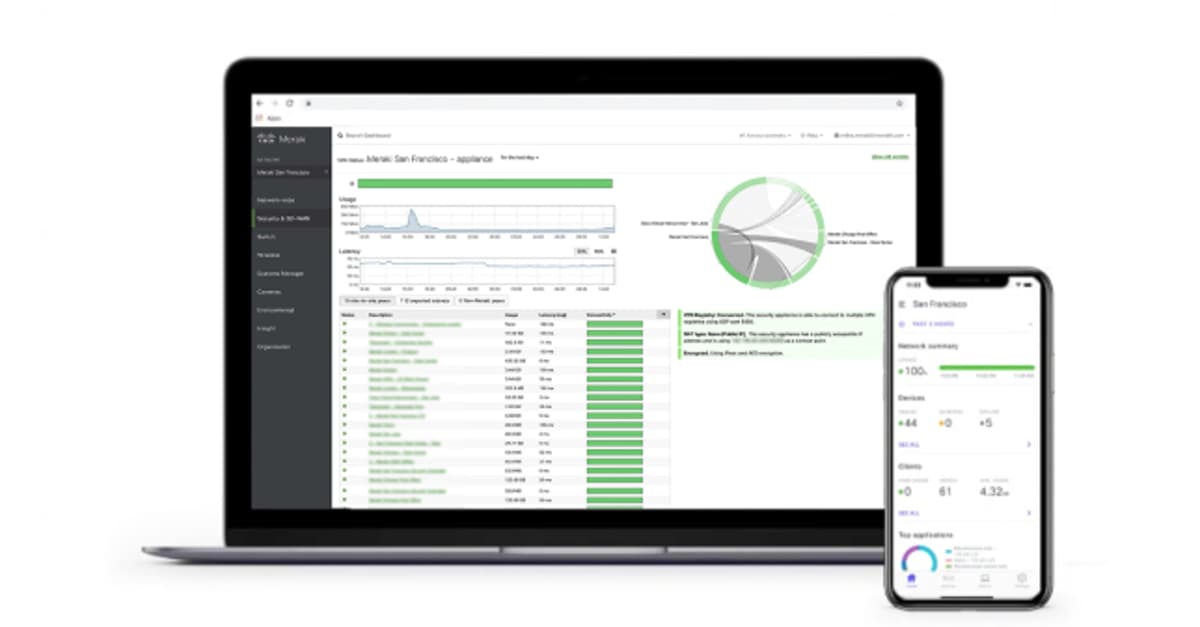 Cisco Meraki Dashboard Demo - Cisco