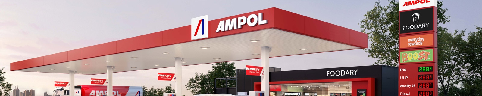 Ampol gas station