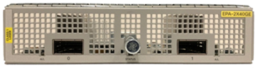 Cisco ASR 1000 Series 2-port 40 Gigabit Ethernet port adapter