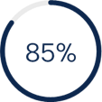 A blue circle with numbers and a black backgroundDescription automatically generated