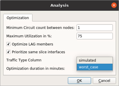 Maintain resilience by specifying minimum circuit count between nodes
