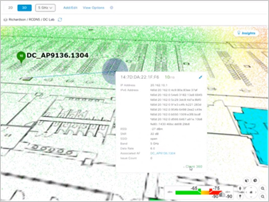 Client location in 3D mapsr