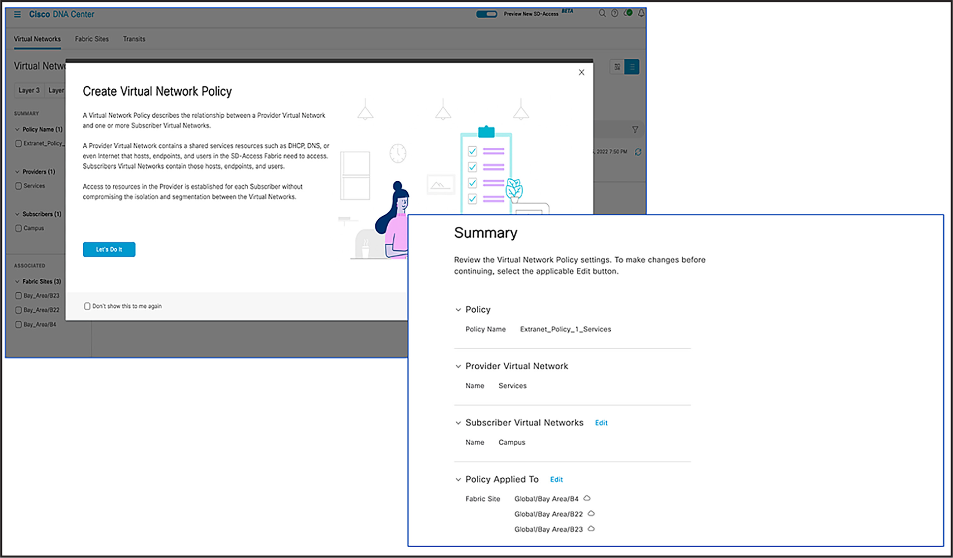 SD-Access extranet