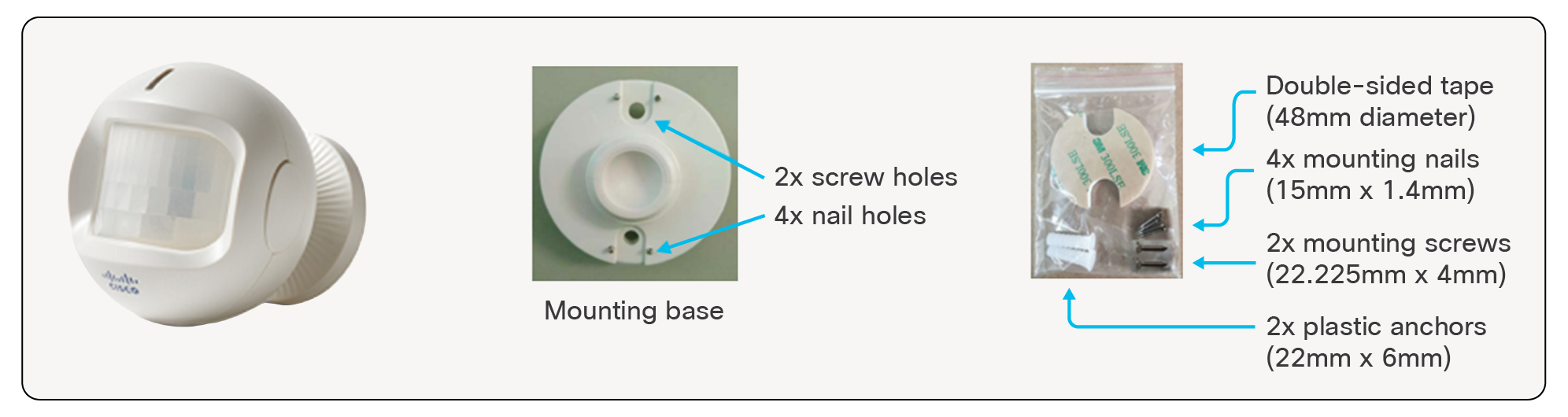 Mounting Accessories and Methods AV207