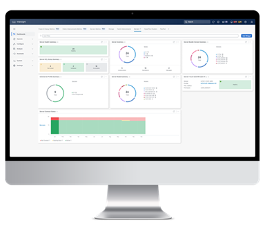 Cisco Intersight Infrastructure Service dashboard