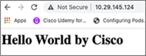 Hello World by Cisco