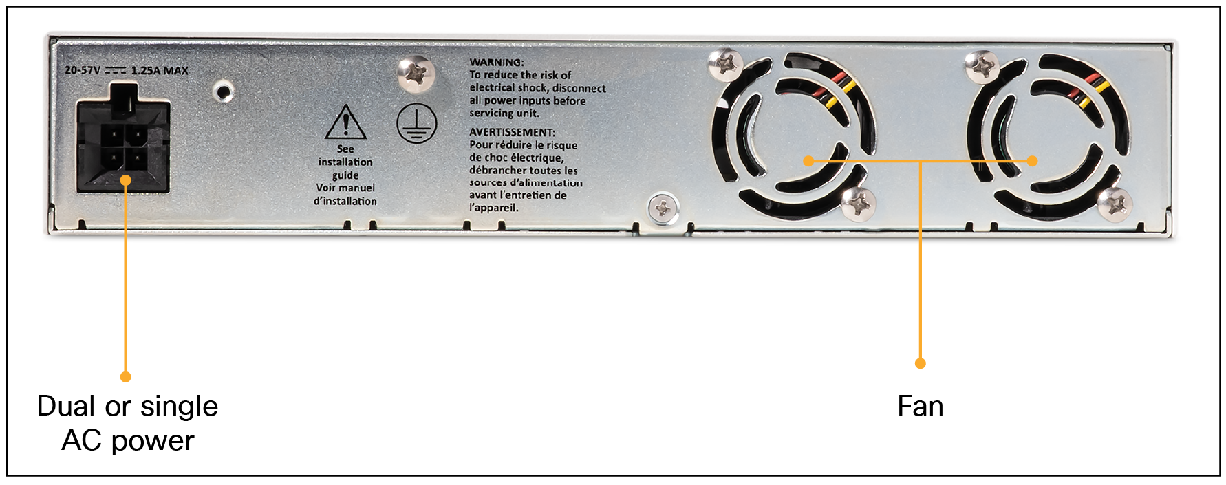 Cisco Provider Connectivity Assurance Sensor GT/GT-S back view