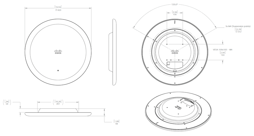 Physical dimensions