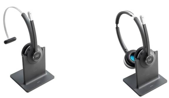 Cisco Headset 561 and 562 with Standard Base Station
