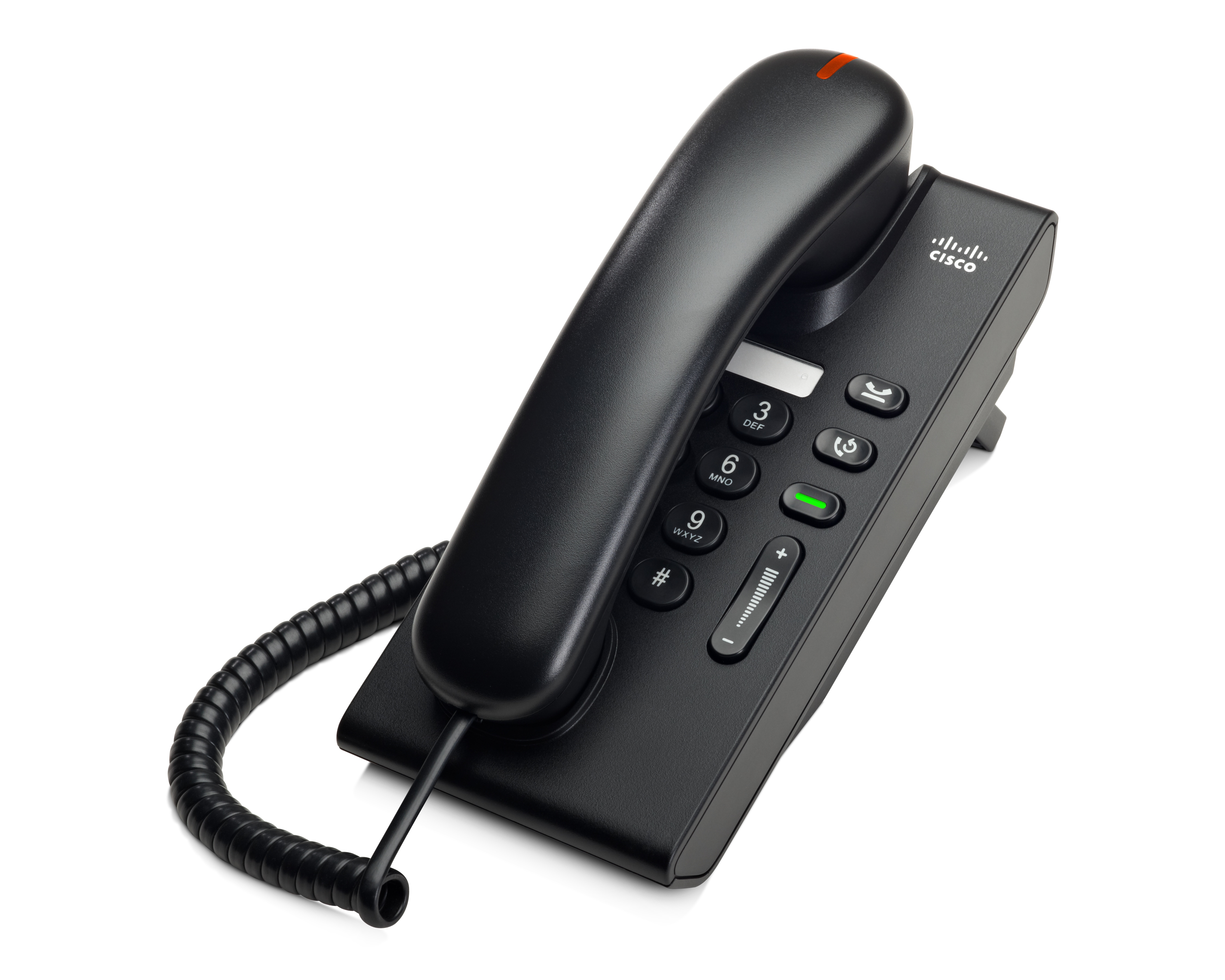 A black telephone with a cordAI-generated content may be incorrect.