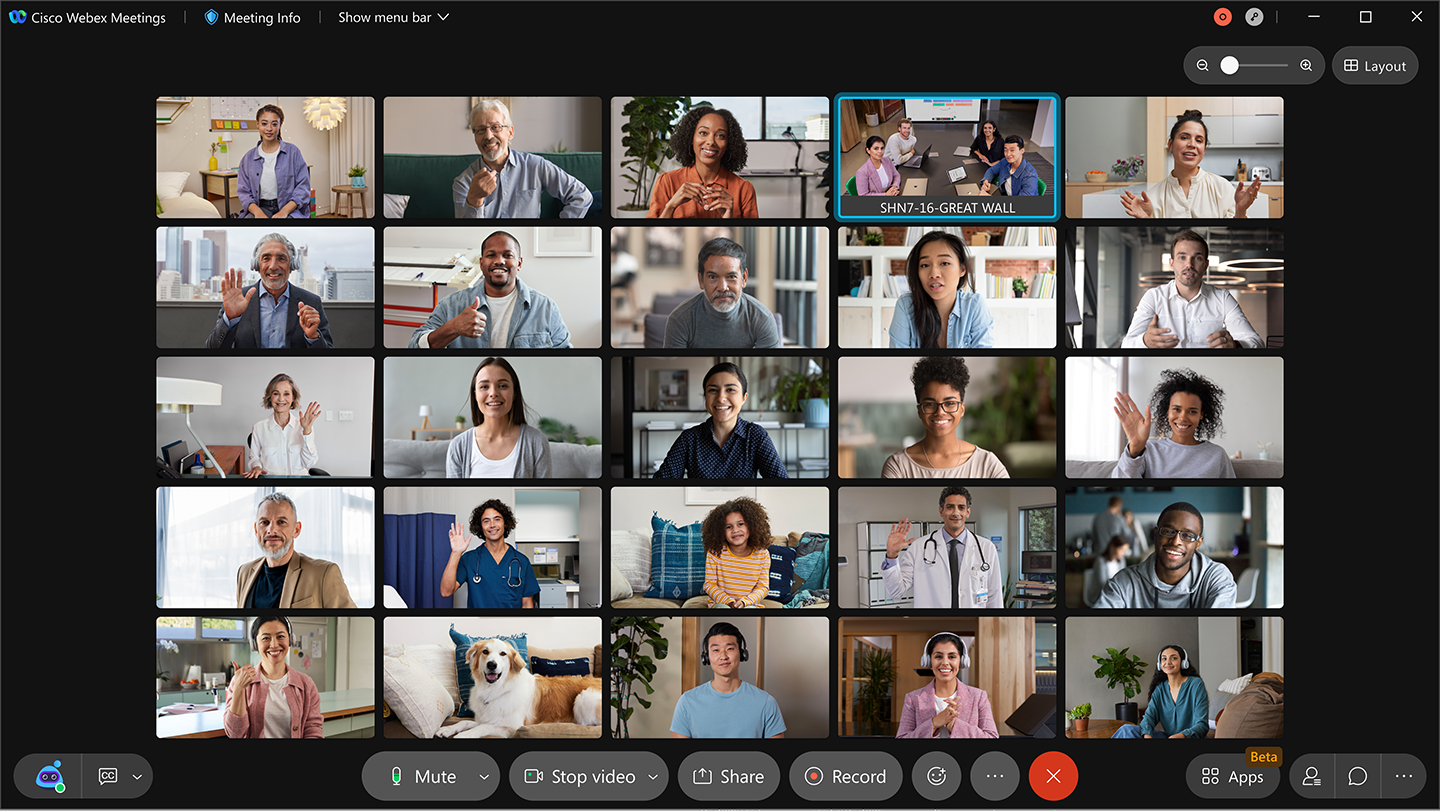 Secure Video Conferencing - WebEx