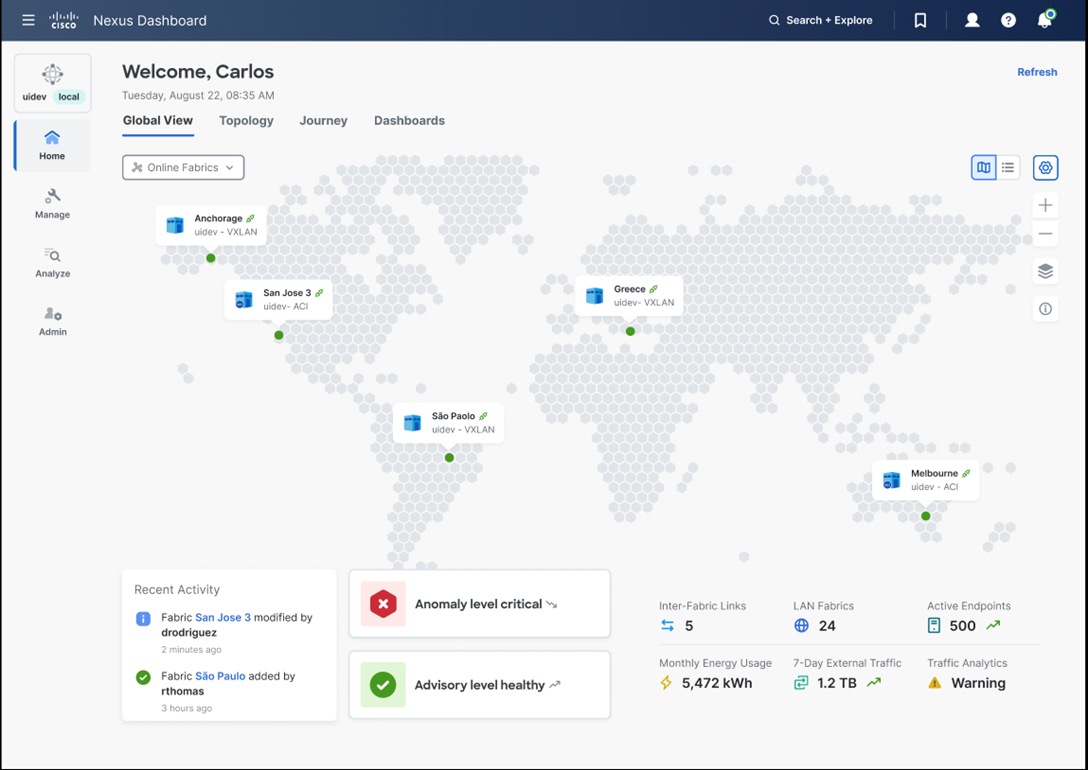 Cisco Nexus Dashboard Data Sheet Cisco