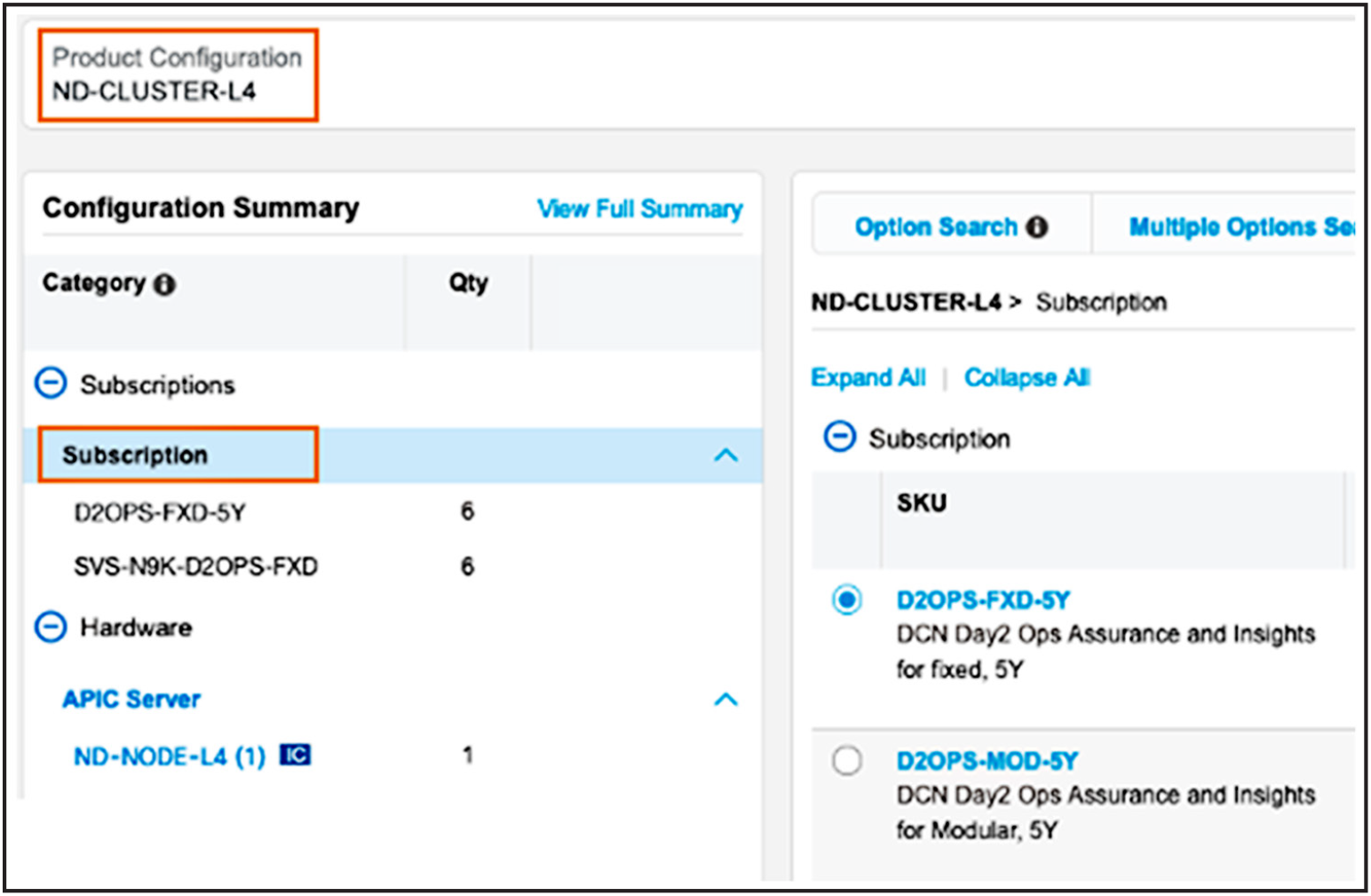 Cisco Nexus Dashboard Platform with subscriptions