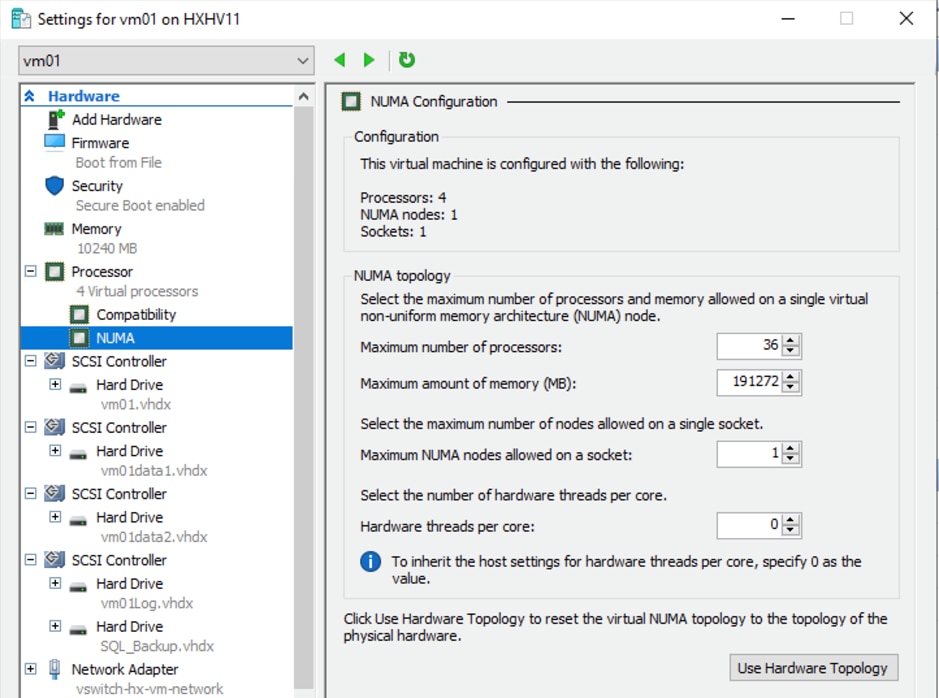 Deploy Microsoft Sql Server 2019 With Hyper V On Cisco Hyperflex All Flash System With Nvme Cache Drive Cisco