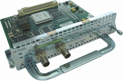 T3/E3 ATM Network Modules for Cisco 2800, 3800 and 3900 Integrated 