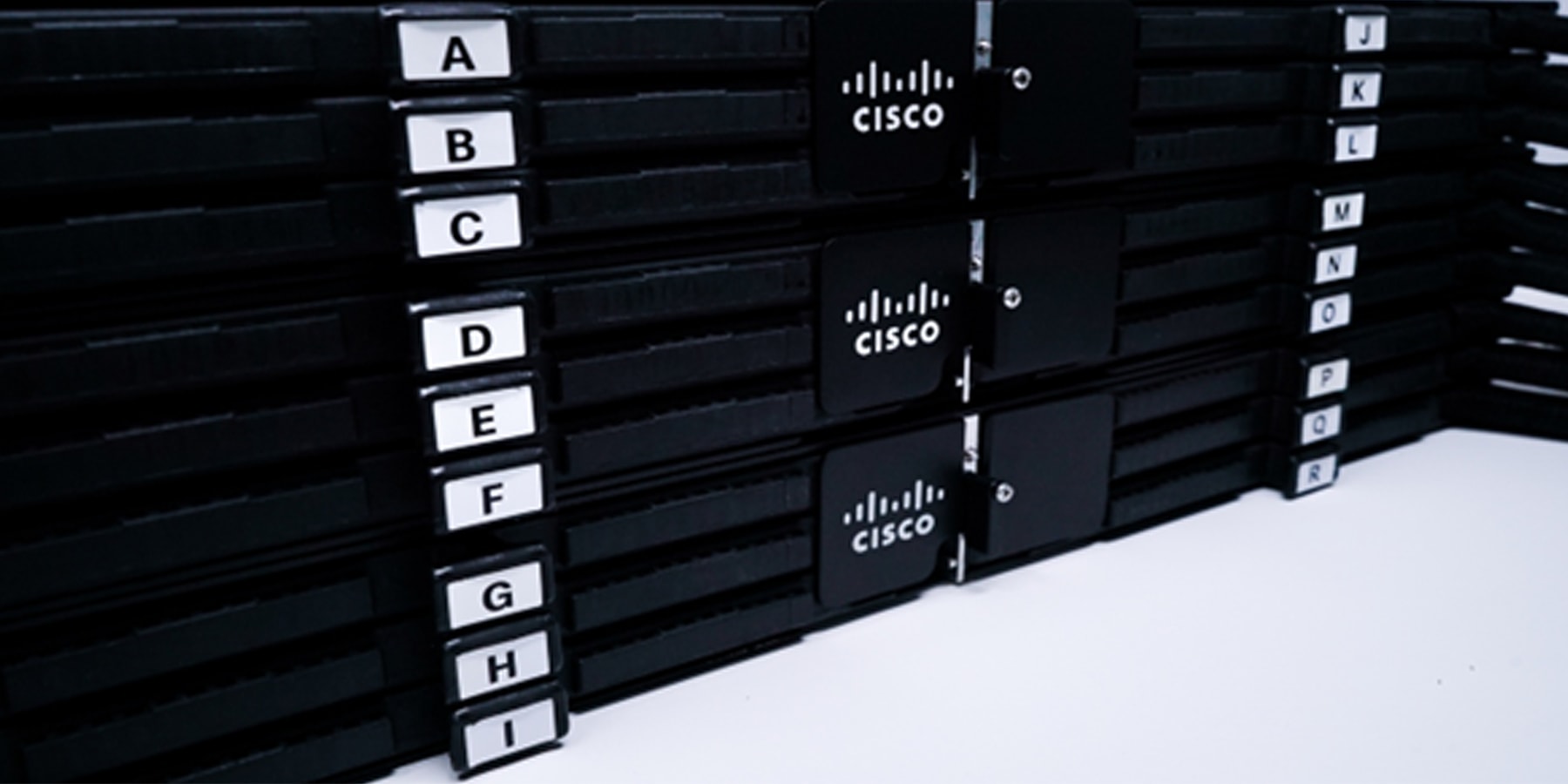 Cisco MPO to LC Fiber Patch Panel