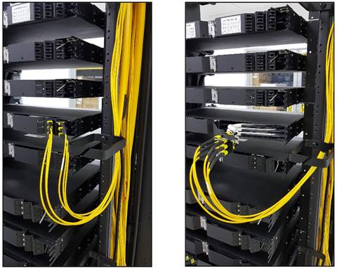 A close-up of a computer serverDescription automatically generated