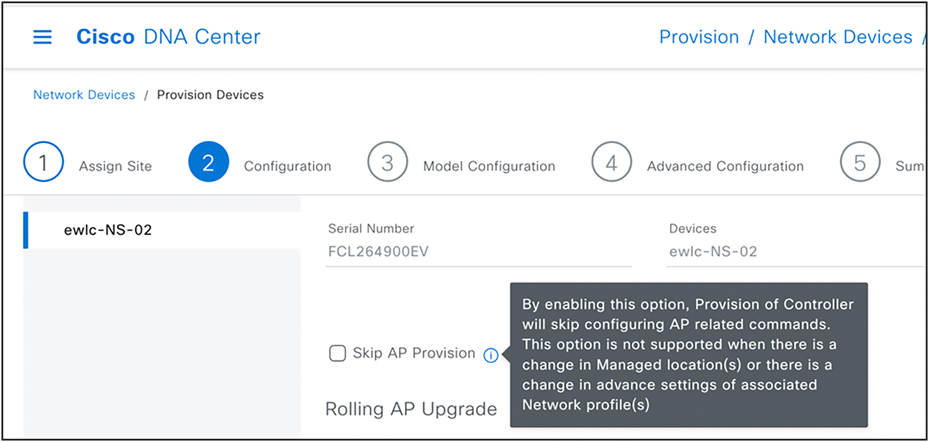 Skip AP Provision