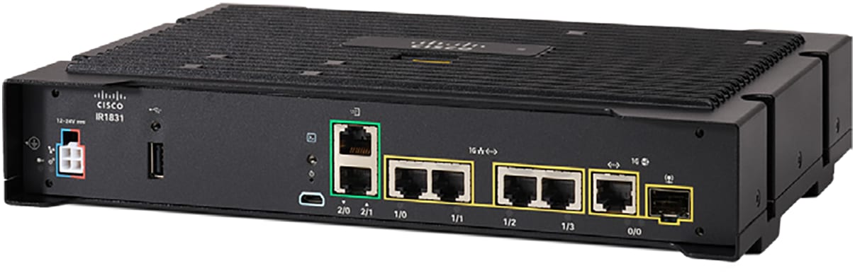 Pluggable Modules for the Cisco Catalyst IR1800 Rugged Series Routers