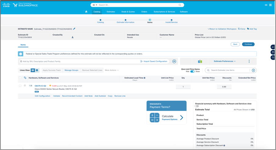 Cisco Commerce (CCW)