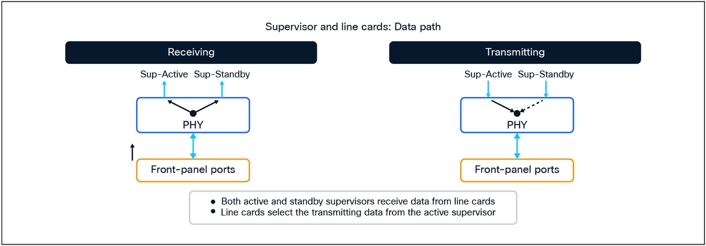 Supervisors and line-card connections