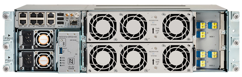 NCS 1010 ILA-C amplifier card without any Raman amplification for C-Band