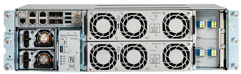 NCS 1010 ILA-C amplifier card without any Raman amplification for C-Band