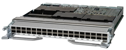 36-port QSFP56-DD 400 GbE line card with MACSec