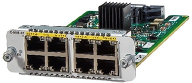C-NIM-8T: Cisco 8-port 10M/100M/1G LAN/WAN NIM with IEEE 802.1AE MACsec