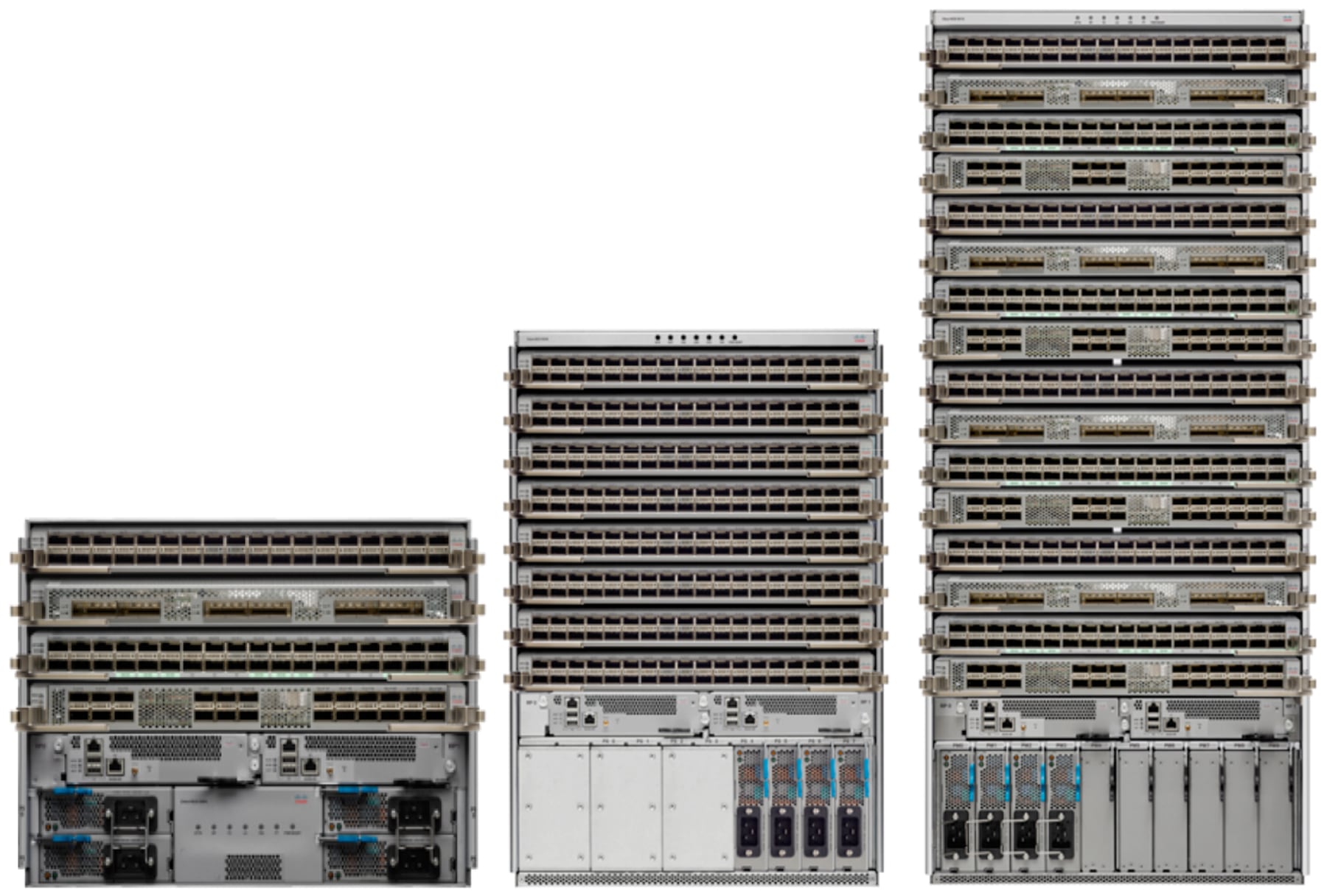 Cisco NCS 5504, Cisco NCS 5508 and NCS 5516 chassis