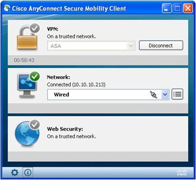 Icon and Sample VPN Configuration on Microsoft Windows