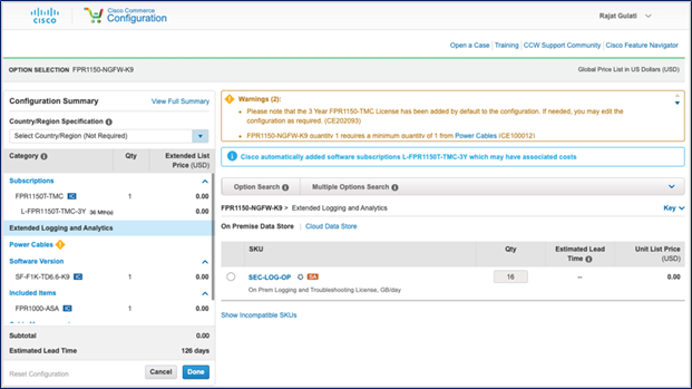 Discounted Bundling When Attaching with Firewall Subscriptions via CCW